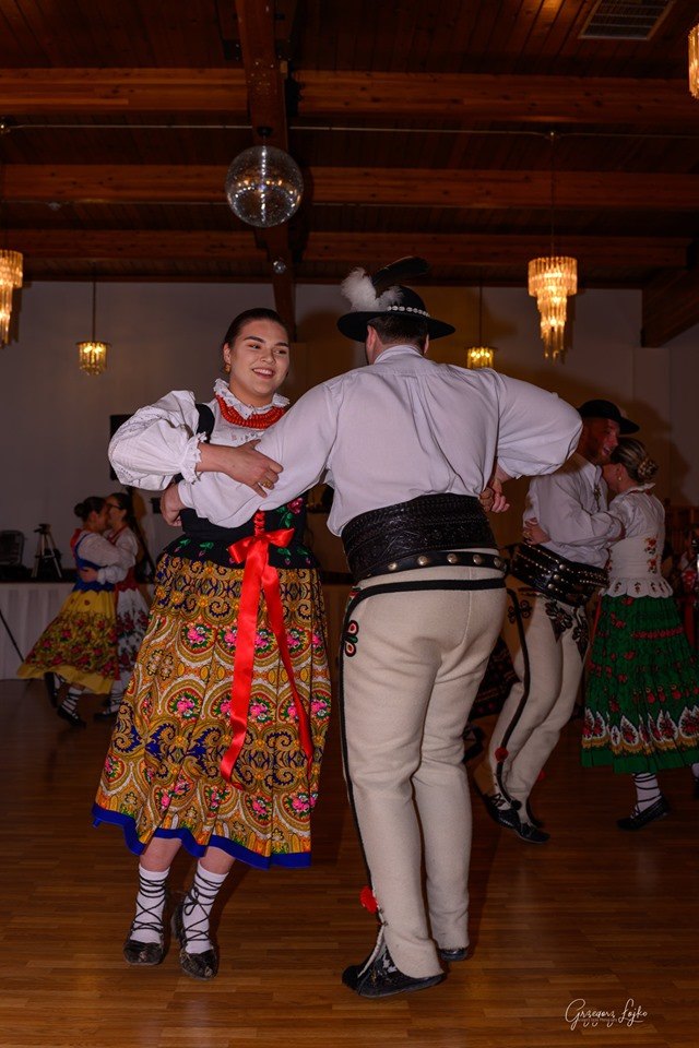 Traditional Polish highlander dancing