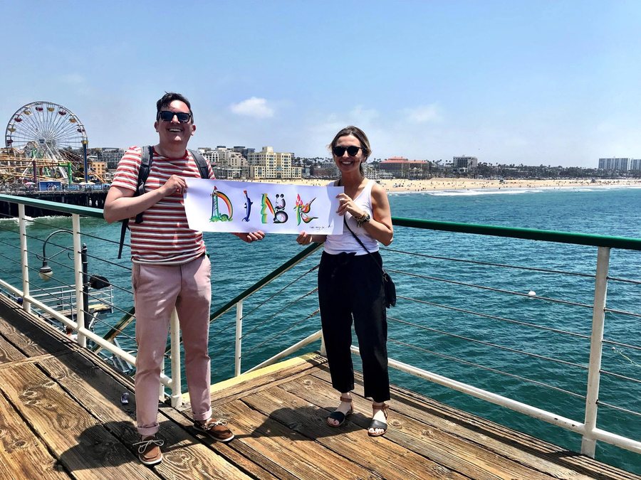 Santa Monica, PCH road trip, 2018